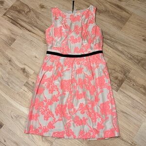 LOFT Pink Floral Dress